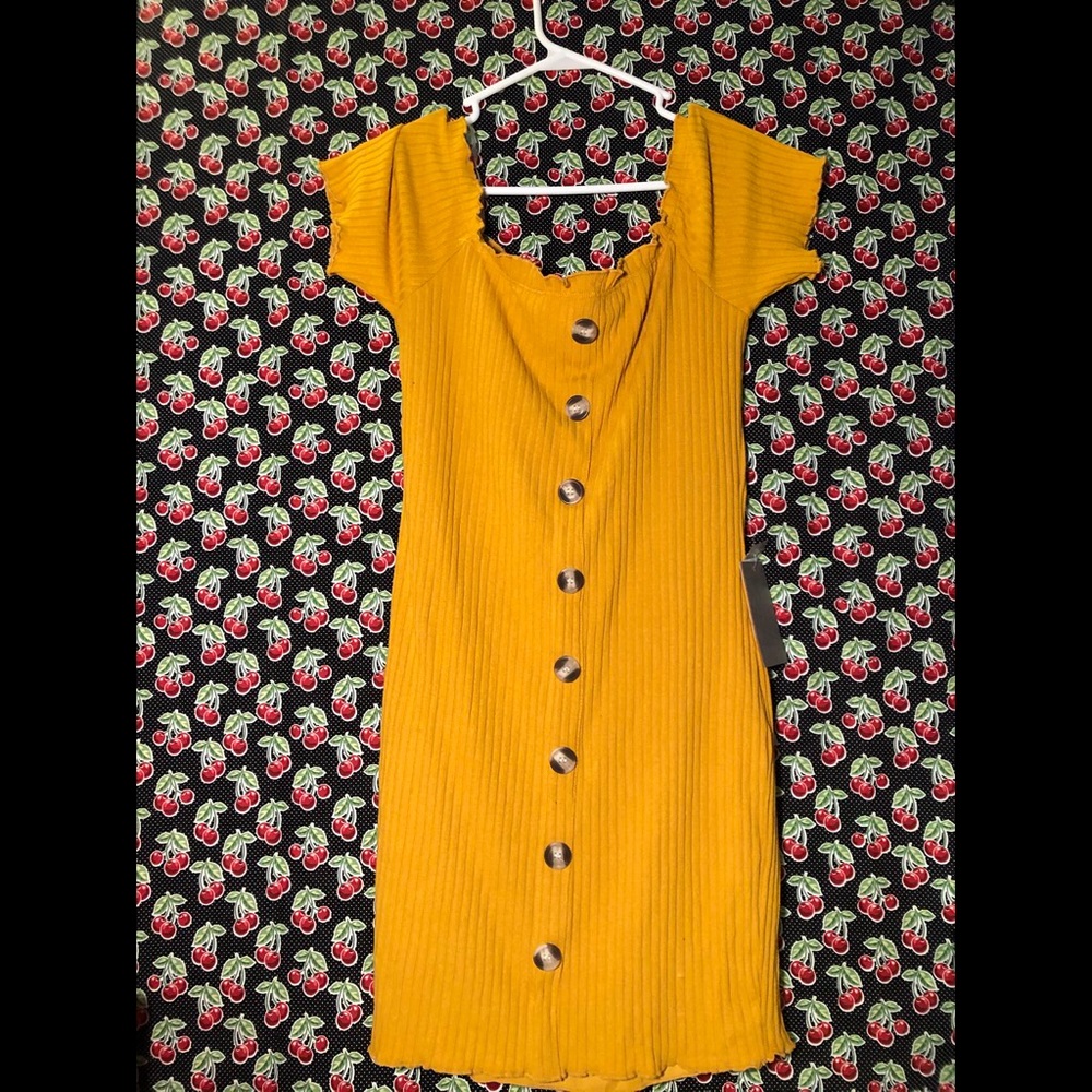 BRAND NEW ! Off The Shoulder Sweater Dress